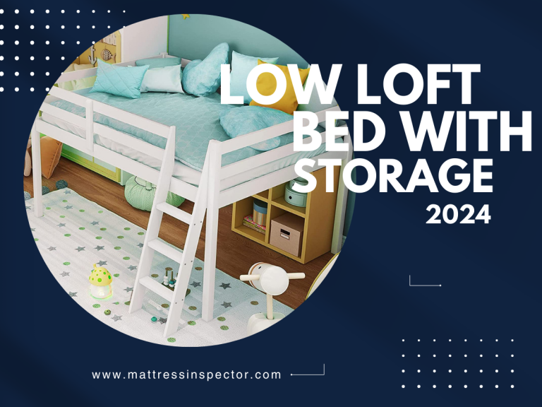 10 Top Low Loft Beds With Storage: An All-Rounder Option For 2024