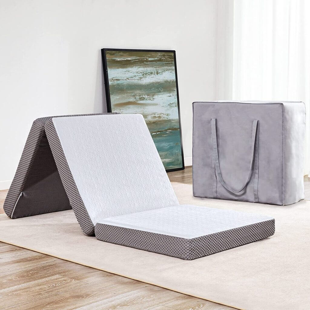 kingfun memory foam folding mattress